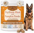 PEAKIVA Fiber for Dogs with Psyllium Husk & Pumpkin Powder, 3-in-1, Chews with Probiotic Blend for Diarrhea Relief, Stool Hardener, Anal Gland Support & Scooting
